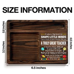 Thank You Teacher Gifts for Women Men Sticky Note Holder Teacher Appreciation…