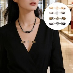 4 Pcs Metal Cardigan Clip for Scarf Clothes Accessories Women Holder Pin