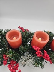 Evergreen LED Christmas Wedding Centerpieces