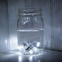 QTY 12 WHITE LED Submersible Underwater Tea lights TeaLight Flameless US Shipper