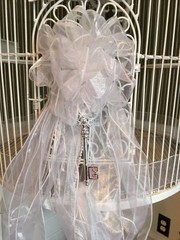 French Victorian Large Bird Cage 6 ft (Approx) Wedding Card Holder