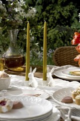 Lenox 897943 Wicker Creek Bunny Candle Holders, Set of 2, 2 Count, Ivory