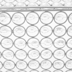 Elegant Wedding Card Box with Heart Lock, Clear Silver Design, 12.2″ x 6.3″