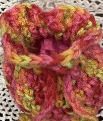 2 Crochet Drawstring Bags Wedding Party Favor Pouch Jewelry Gift Coin Dice Bags