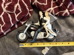 Motorcycle Biker Wedding Cake Topper By Magical Day New