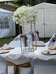 artificial flowers ball for centerpieces
