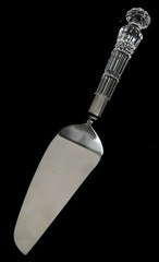WATERFORD CRYSTAL WEDDING 12″ PIE / CAKE SLICE SERVER