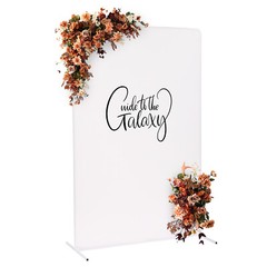 Wedding Arch Metal Rectangle Backdrop Stand Flower Balloon Frame Event 1.5*2m