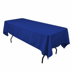 10 Polyester Tablecloths RECTANGULAR 60″ x 126″ Inch Hotel 25 COLORS SALE USA