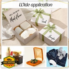 AmazingSpark Bridesmaid Proposal Boxes Sage Green Classic