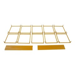 5Pcs Metal Flower Stands Wedding Flower Stand Rectangular Flower Display Rack