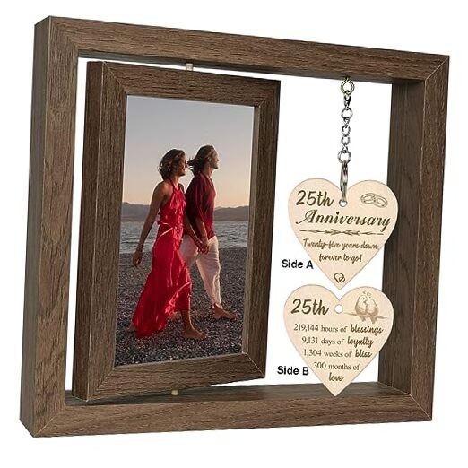 25 Year Wedding Anniversary Picture Frame Gifts Anniversary Frame Gifts 25th