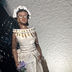 Vintage African American Wedding Cake Topper K’s Collection Style Afrocentric