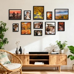 8×10 Picture Frames Set of 10 for Displaying 8 x 10 Photos, Multi 8×10 Frames…
