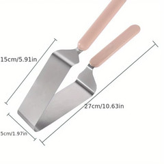 Pack Cake Server Set, Double Slicing Knife for Birthday, Holiday Pies & desserts