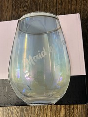 Bridal Party Etched Stemless Wine Glasses – Maid of Honor and Bridesmaid Gifts