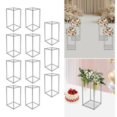 11 Pcs Flower Stands Flower Holder for Wedding Decorations Rectangular Wedding~