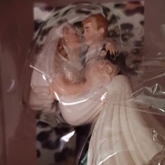 Wilton Threshold of Happiness Bride & Groom Wedding Cake Topper Figurine 5 in