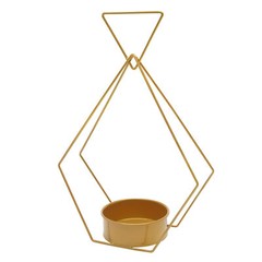 10pcs Diamond Shape Flower Vases Holder Wedding Centerpieces Stand Geometric