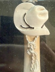 VINTAGE WESTERN WEDDING THEMED 2 Pc. CAKE SERVER SET~NEW