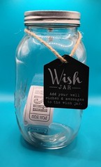 Wish Jar For Wedding -Prayers- Birthday -Special Occasion- Keepsake Jar