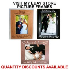 Set of 2 Personalize Wine Glasses Laser Engraved Wedding Party Gifts Bridesmaids
