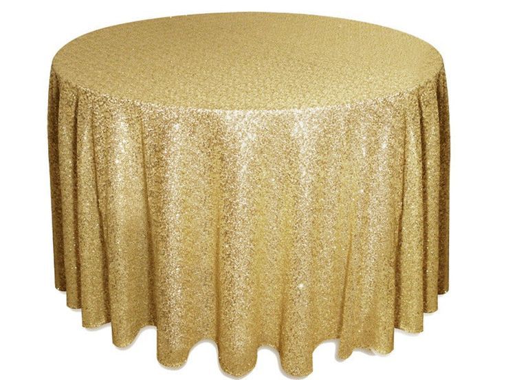5 pack 120″ Round Sequin Sparkly Design Shiny Tablecloth Table Cover 4 COLORS