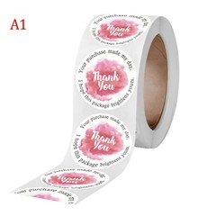 500pcs Thank You Stickers Seal Labels for Envelope Gift Package Scrapbooking