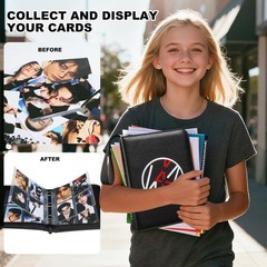 Photocards Binder, 4 Pocket 440 Card Collection Binder, Album Photocard Holde…