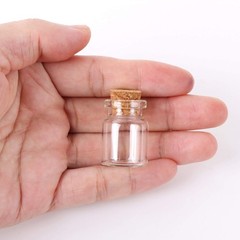 MaxMau 24pcs Mini 0.47″ x 0.87″ x 1.38″ (12mm x 22mm x 35mm), 5ml, Clear