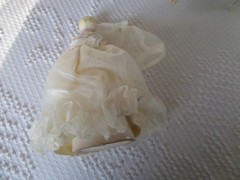 Vintage Wilton 25th Wedding Anniversay Cake topper pieces – needs work