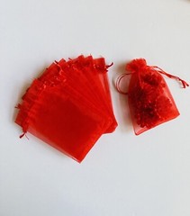 12 PACK ORGANZA GIFT BAG – Jewelry Pouch Wedding Favor Party Bridal Candy
