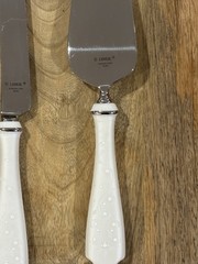 Lenox Opal Innocence Wedding Cake Knife & Server Set Retired HTF MINT
