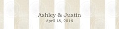 100 Linen & White Stripes Embossed paper Wedding Anniversary Water Bottle Labels