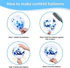 Premium Confetti Latex Balloons Birthday Wedding Baby Shower Party Supplies