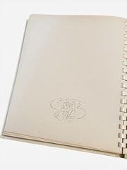 Vintage “Our Engagement & Wedding” Memory Album 60’s Faux Leather