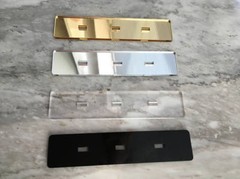 Clear Acrylic Wedding Table Numbers Calligraphy Freestanding Luxury Centerpieces