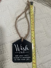 Wish Jar Wedding Prayers Birthday Special Occasion Keepsake SIGN ONLY
