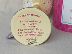 LOLITA MAID OF HONOR WINE GLASS 15 oz. – NEW