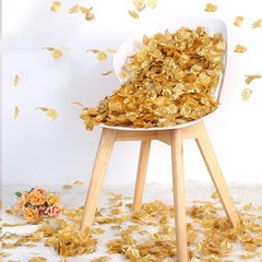 Reusable Gold Silk Rose Petals – Perfect for Weddings & Parties, 1000 Count