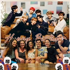 Stray Kids Birthday Party Decoration, Photo Background 5 x 3 FT, 18 Pcs Ballo…