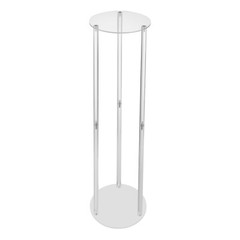 10pcs 80cm Acrylic Artificial Flower Vase Stand Wedding Centerpieces Decoration