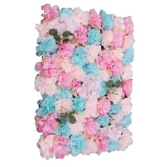 12PC 60x40cm Flower Wall Panel Artificial Flower Wall Backdrop Wedding Celebraty