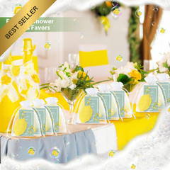 50 Pack Lemon Shaped Soap Gift Favors Italian Lemon Soap Wedding Party Favor