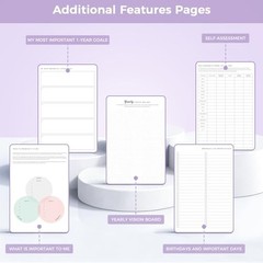2026-2027 Weekly and Monthly Academic Planner for Women/Men, July 2026 – pink