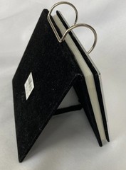 Malden Photo Album Silver Tone 4×6 Wedding Flip Display ~ With This Ring