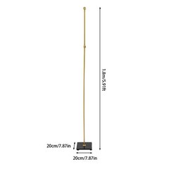 Set Of 2 Gold Wedding Reception Welcome Display Stands Floor Mount