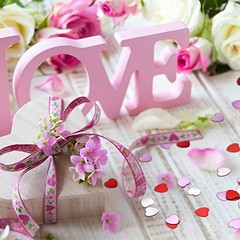 100 Gram Metallic Heart Confetti Heart Sequins for Valentine’s Day Wedding