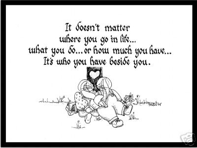 IT DOESN’T MATTER Matted Calligraphy for Wedding
