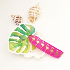 Tropical Themed Hair Ties Bridal Shower Wedding Party Gifts